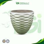 أصيص نباتات دايموند - 30 سم - بيج- بلاستيك